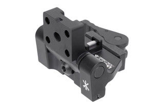 Unity Tactical SKEET-IR Combat Thermal Mount in Black is designed for flip-to-side use.